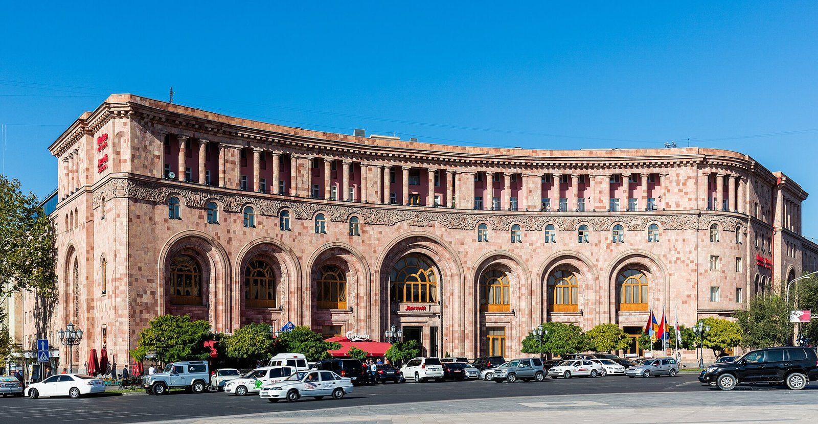 Republic Square in Yerevan, Armenia