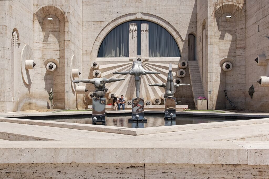 The Cascade complex in central Yerevan, Armenia