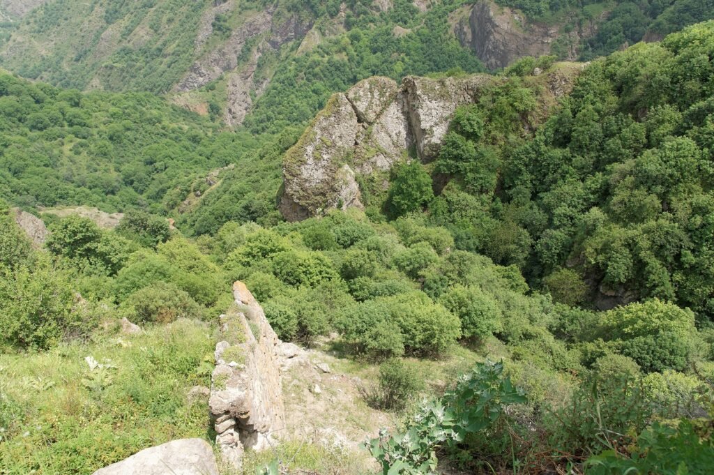 Vorotan Canyon near Tatev, southern Armenia