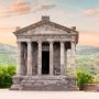 Garni Temple, Armenia The Greco-Roman colonnade of Garni Temple in Kotayk, Armenia